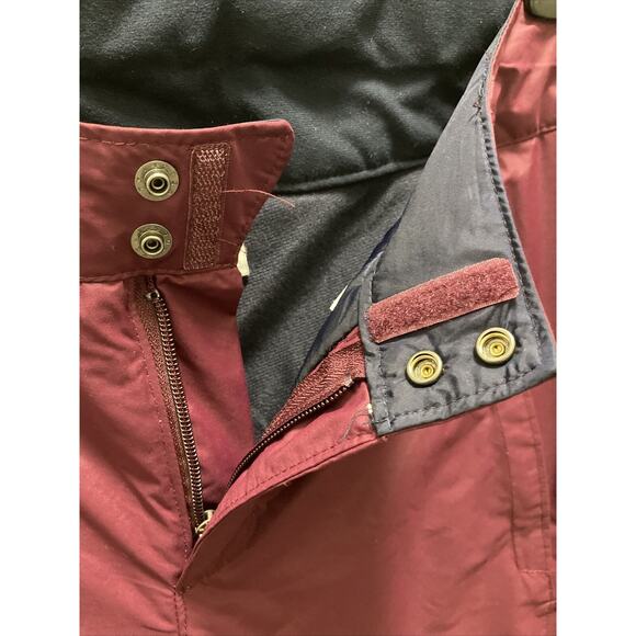 Columbia Mountain Snow Skii Pants SL8391 Women's Regular Medium Red Maroon - Picture 5 of 11